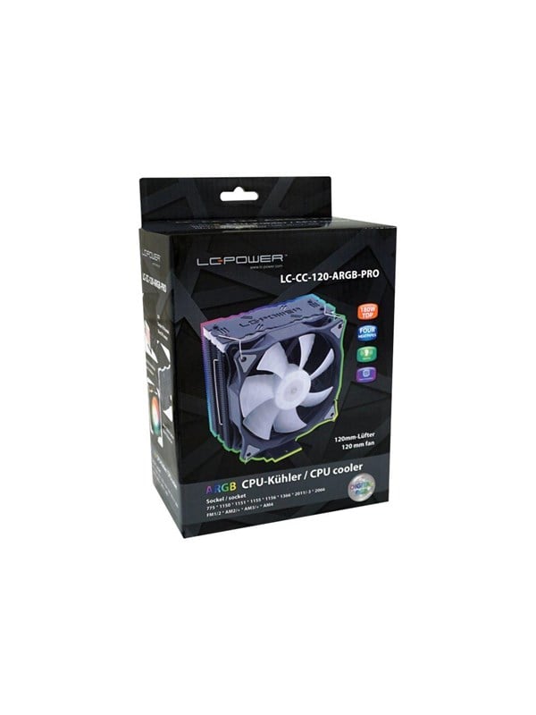 LC Power LC-CC-120-ARGB-PRO processor cooler - CPU-Luftkhler