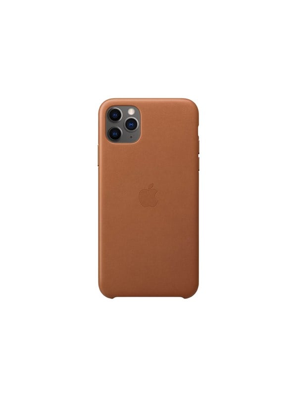 Image of Apple iPhone 11 Pro Max Leather Case - Brown