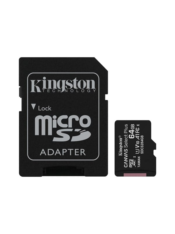 KINGSTON Canvas Select Plus 64 GB microSDXC Speicherkarte SDCS2 64GB