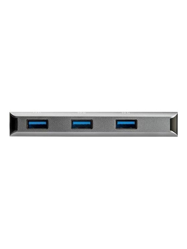 StarTechcom 3Pt USB-C Hub w SD Card Reader - 10Gbps - 3x USB-A  1x USB-C - hub - 3 ports USB-Hubs - 3 - Grau