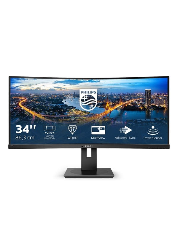 Image of 34" Philips 345B1C - 3440x1440 (UWQHD) - 100Hz - VA