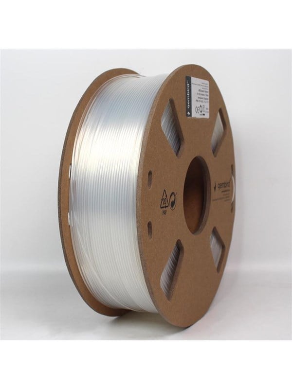 Gembird PLA filament - Clear - 175mm  - 1 kg