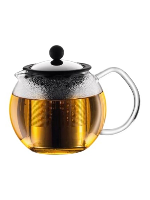 Teekanne für 4 Tassen aus Edelstahl Bodum Assam
