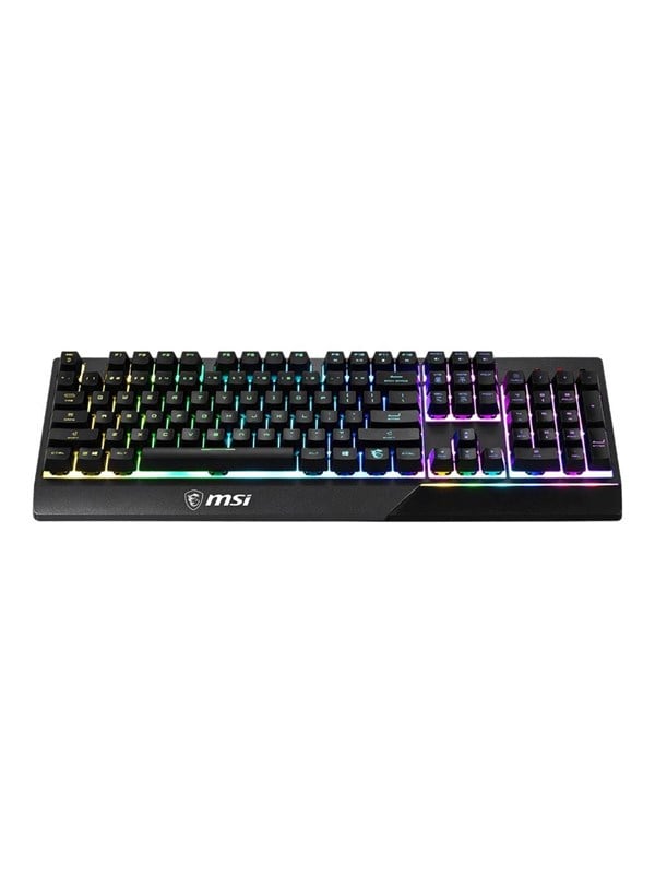 MSI Vigor GK30 - keyboard - US - Tastatur - Englisch US - Schwarz