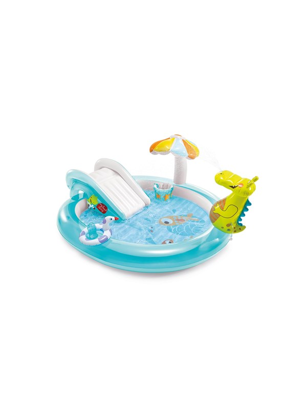 Aufblasbarer Alligator-Pool für Kinder Intex