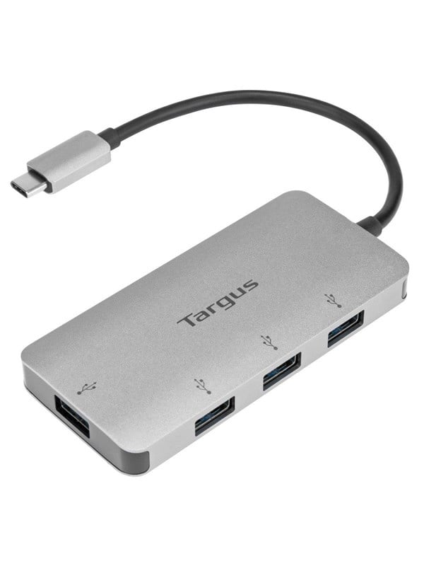 Targus USB-C to 4-Port USB-A Hub USB-Hubs - USB 32 - 4 - silber