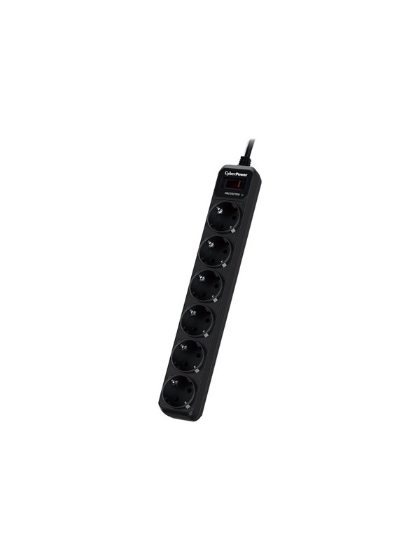 CyberPower Essential B0620SC0-DE - Überspannungsschutz - AC 200-250 V - Ausgangsanschlüsse 6