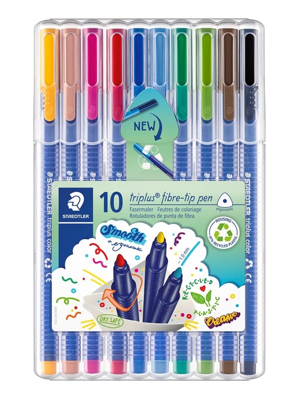 Staedtler Fasermaler triplus color 10St Box