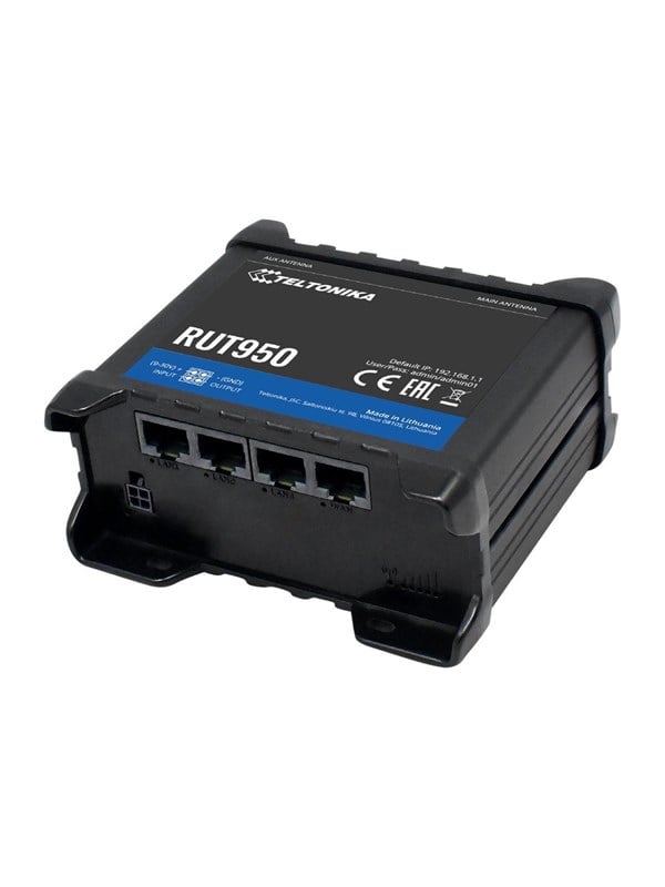 Teltonika RUT950 RUT950 U022C0 Standard Package with Euro PSU - Wireless router N Standard - 80211n