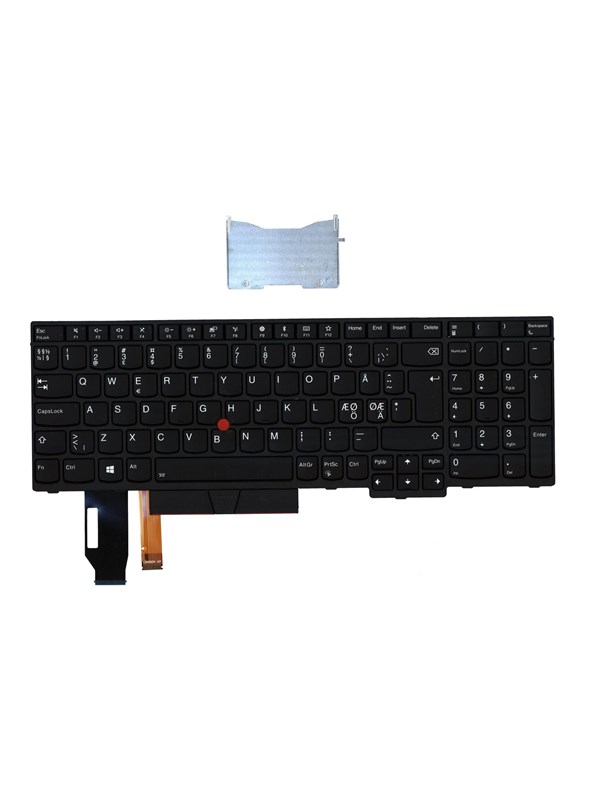 Lenovo Lite-On - Laptop Ersatztastatur - Nordic ISO - Schwarz