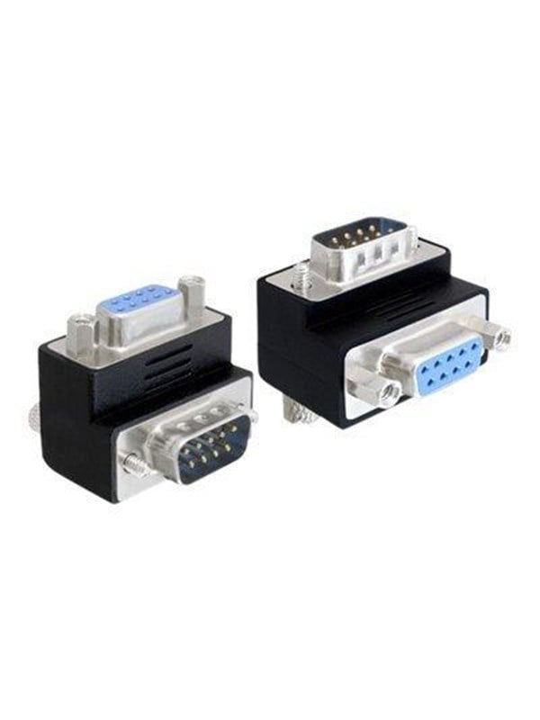 DELOCK 65265 - Adapter Sub-D 9Pin Stecker/Buchse 270° gewinkelt