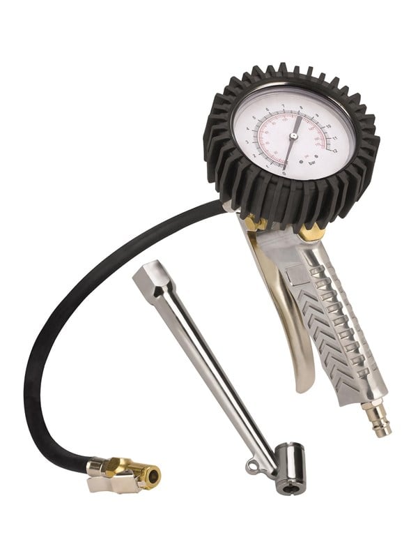 Einhell Air Compressor Accessory Prof. Tire Pressure Gauge