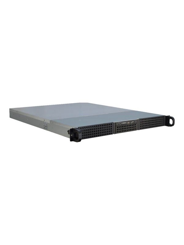 Inter-Tech IPC 1U-10255 - Gehuse - Server Rack - Schwarz