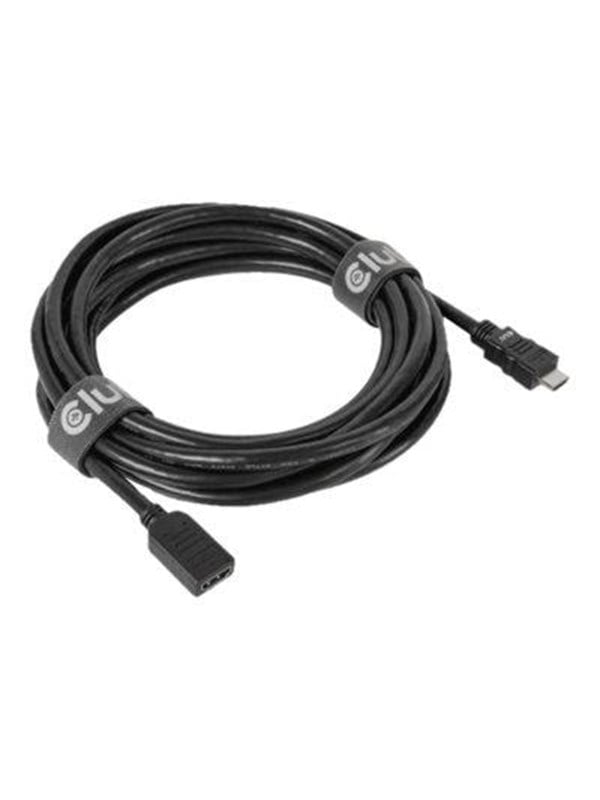 CLUB3D High Speed HDMI™ Extension Cable 4K60Hz M/F 5m/16.4ft 26 AWG