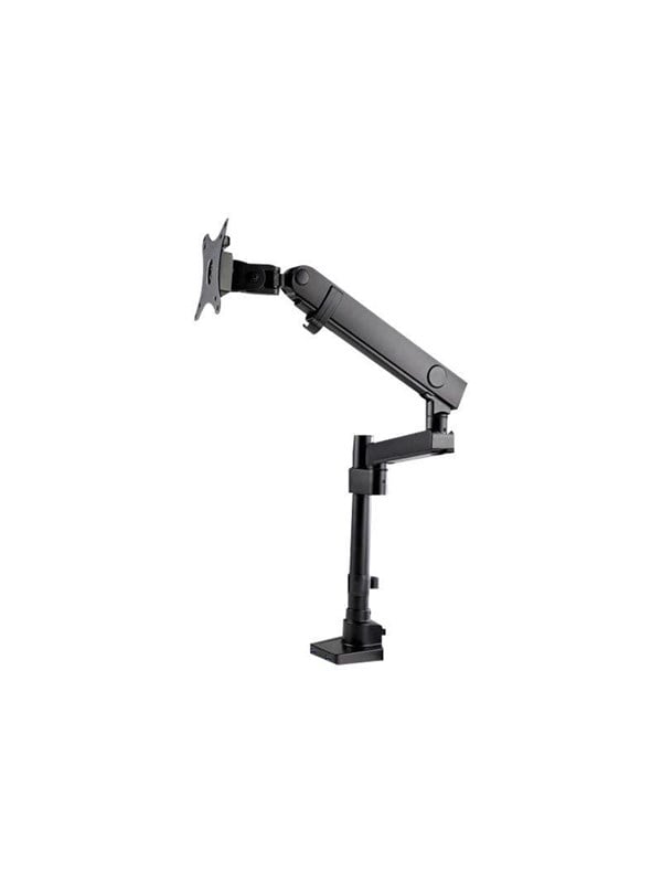 StarTechcom Desk Mount Monitor Arm with 2x USB 30 ports - Full Motion Single Monitor Pole Mount up to 34 VESA Display - C-ClampGrommet - desk mount