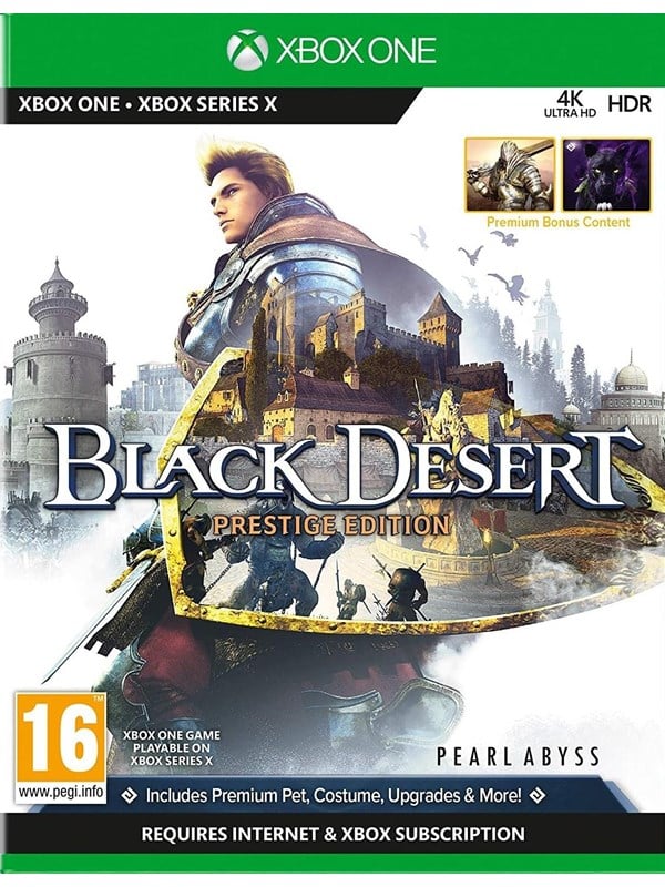 4020628708467 - Black Desert - Prestige Edition - Microsoft Xbox One - MMORPG - PEGI 16