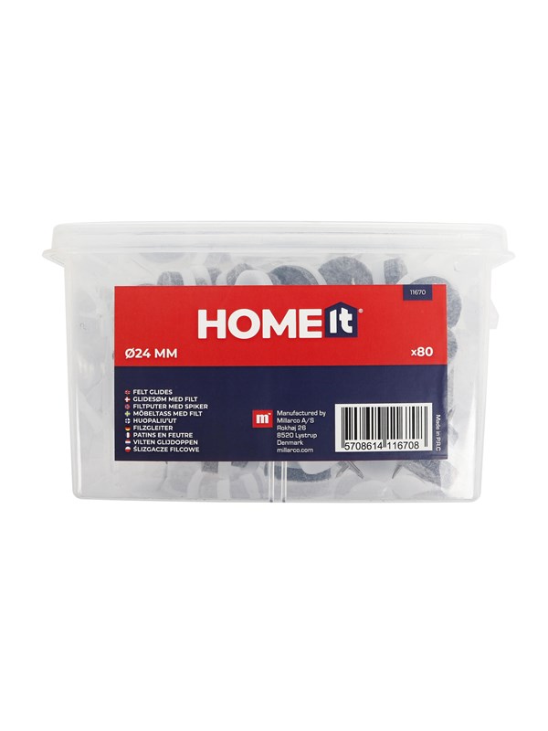 Home>it Anti-slide stud with felt Ø24mm x 80