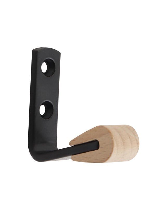 Home>it Small beechwood peg - black