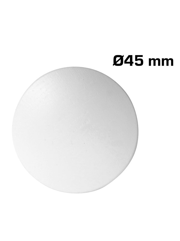 Home>it Wooden knob Ø45 - white