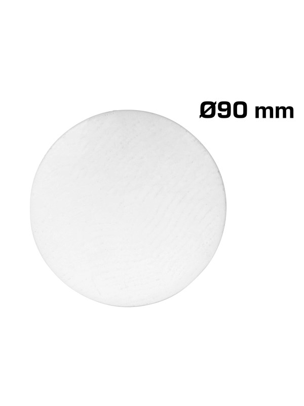 Home>it Wooden knob Ø90 - white