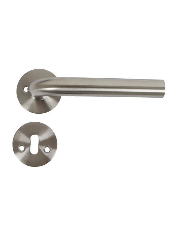 Image of Home>it Door handle 19mm L handle DESIGN - stainless steel