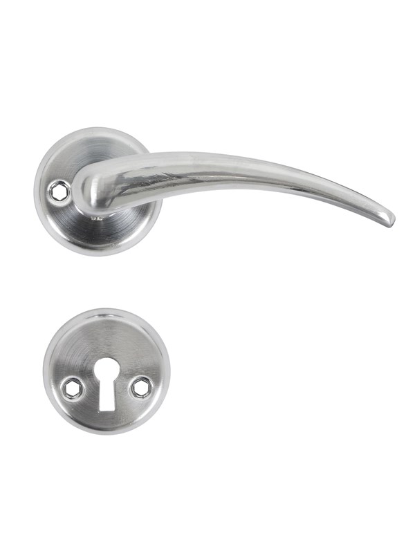 Home>it Brushed chrome door handle