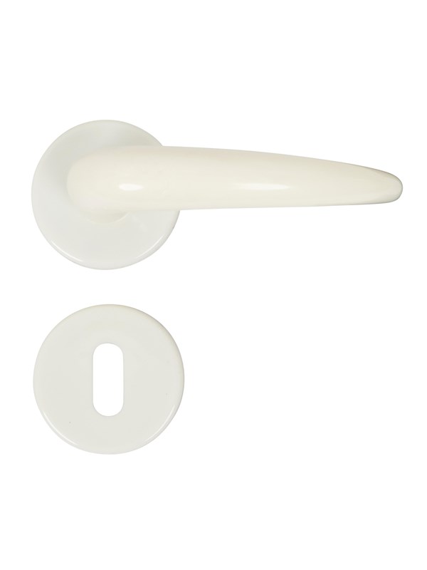 Home>it White plastic door handle