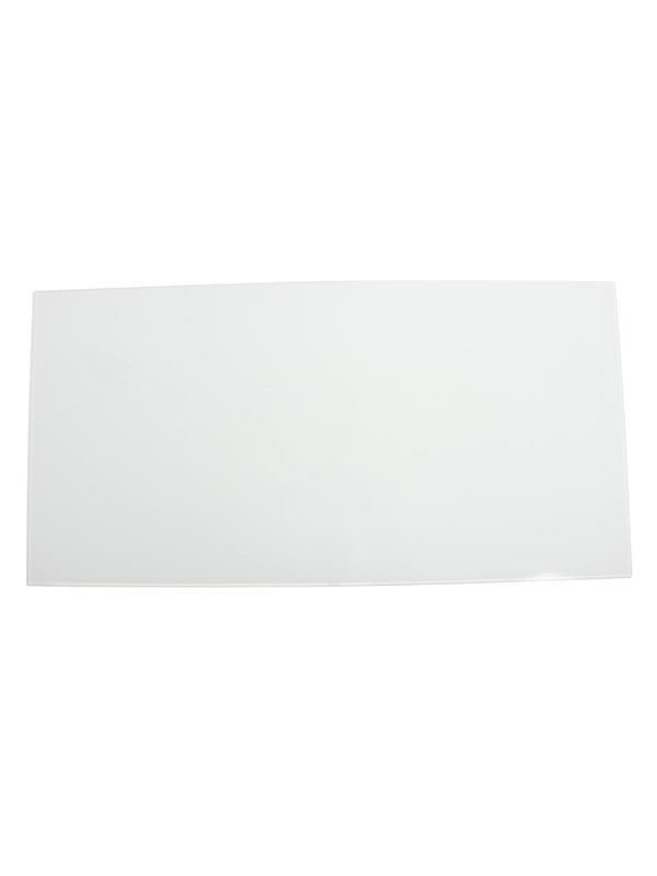 Home>it Kitchen Splash plate white frosted tempered glass 800 x 400m