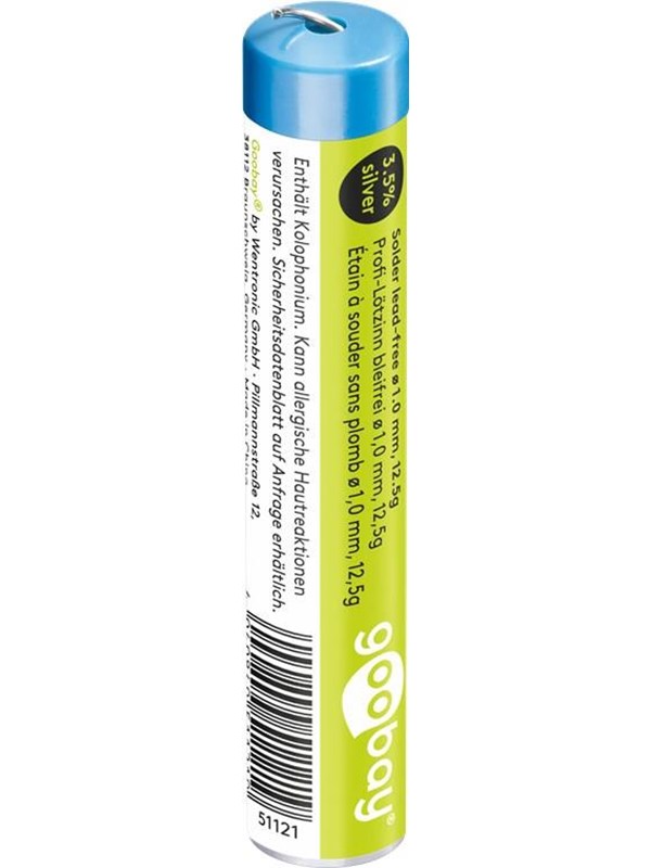 Fixpoint Solder lead-free  10 mm 125 g reel - content