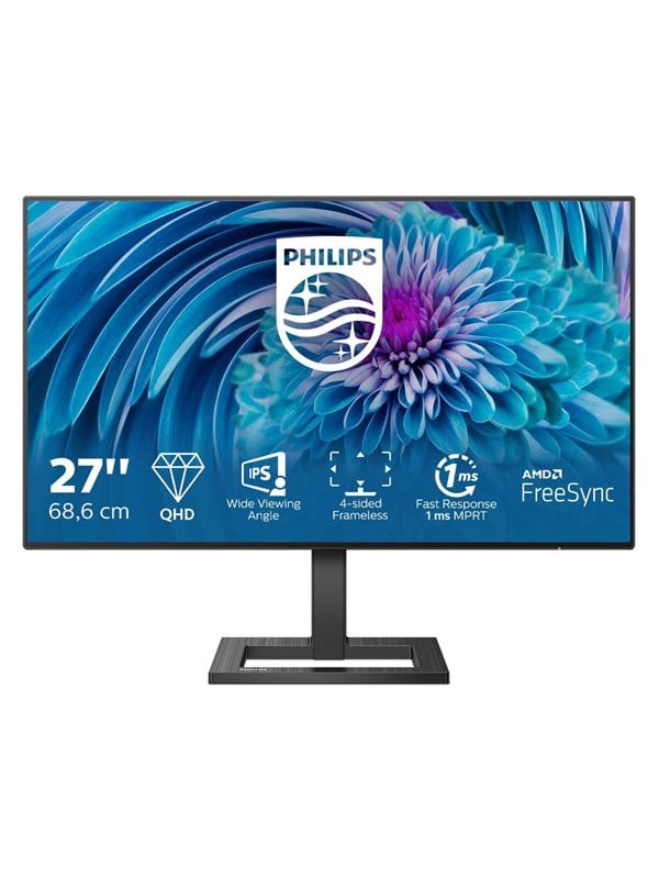 27" Philips E-line 275E2FAE - 2560x1440 (QHD) - 75Hz - IPS