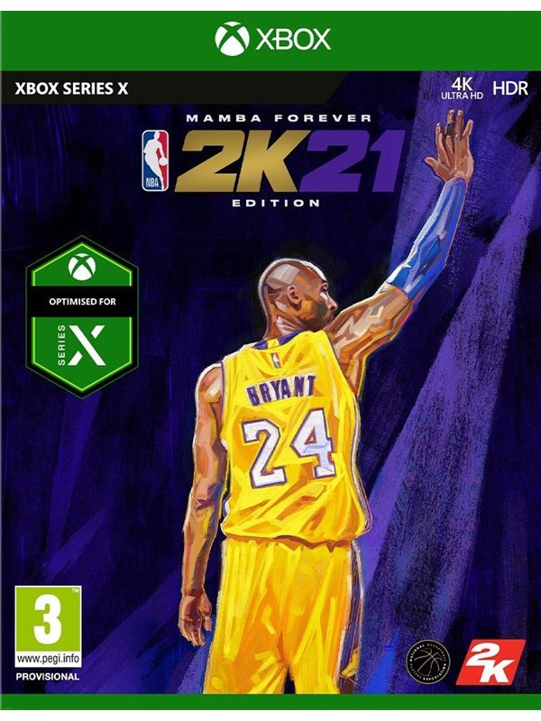 NBA 2K21 - Mamba Forever Edition - Microsoft Xbox Series S - Sport - PEGI 3