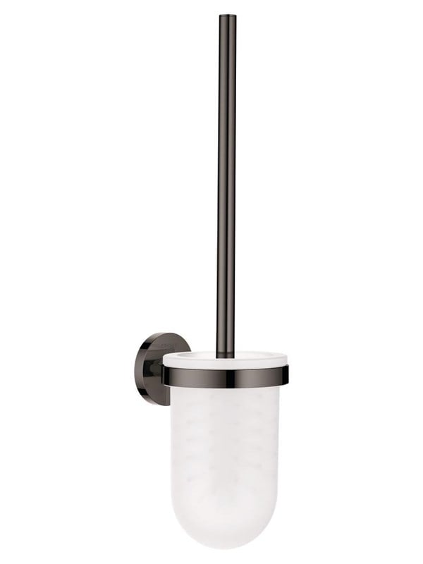 Grohe Essentials, Toilettenbürstengarnitur, hard graphite