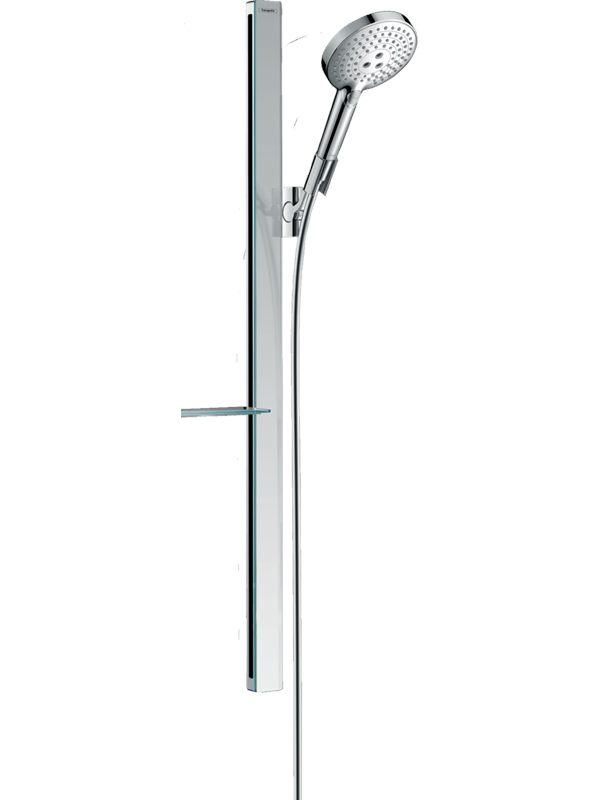 Raindance Select s Brauseset 120 3jet mit Brausestange 90 cm und Seifenschale 27648 Farbe Chrom - 27648000 - Hansgrohe