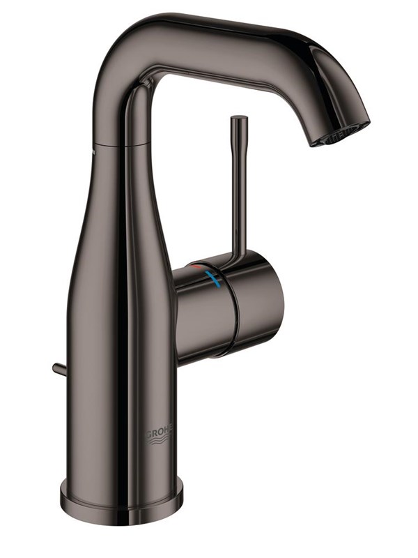 Grohe Essence, Einhand-Waschtischbatterie, DN 15M-Size, hard graphite