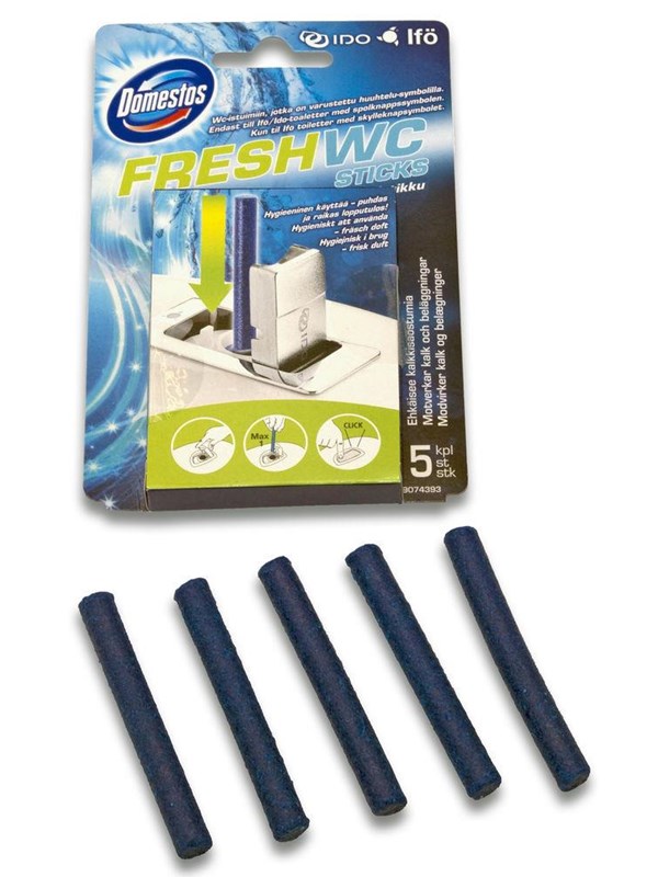 Domestos Ocean toilet stick - 5-pack