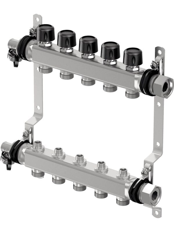 Uponor vario s manifold 5 loops ls 5 x 34 euro