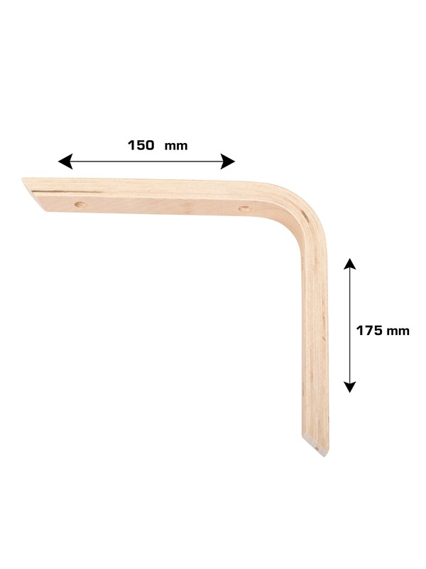 Home>it Laminate bracket 20mm 150 x 175mm