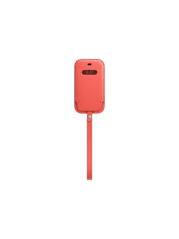 Ledersleeve MagSafe für das Apple iPhone 12 Mini - Pink Citrus