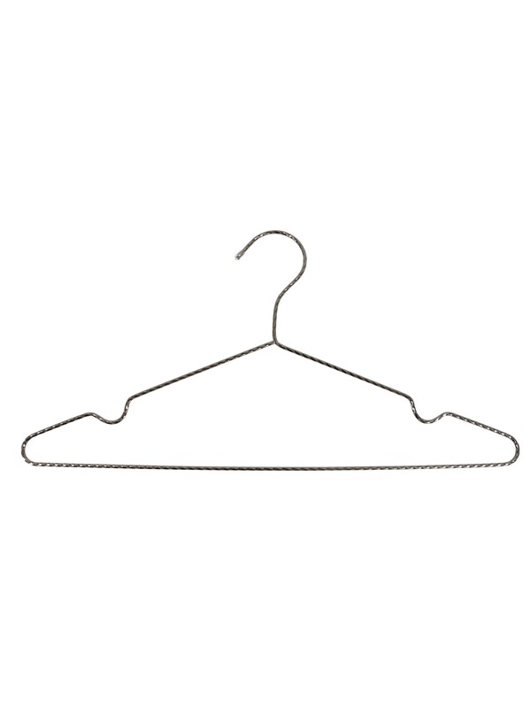 Home>it Hanger twisted black - 4-pack