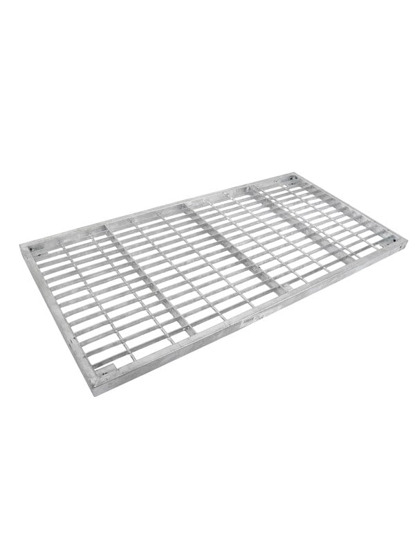 Home>it Doorstep grid rectangular - galvanised