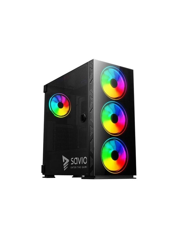 Savio Prime X1 ARGB - MDT - extended ATX - Gehuse - Tower - Schwarz