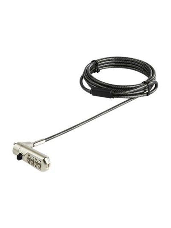 StarTech.com 6ft Laptop Cable Lock for Nano Slot Computer/Tablet/Device- Anti-Theft 4 Digit Combination Security Lock - Vinyl Coated Steel (LTLOCKNANO)