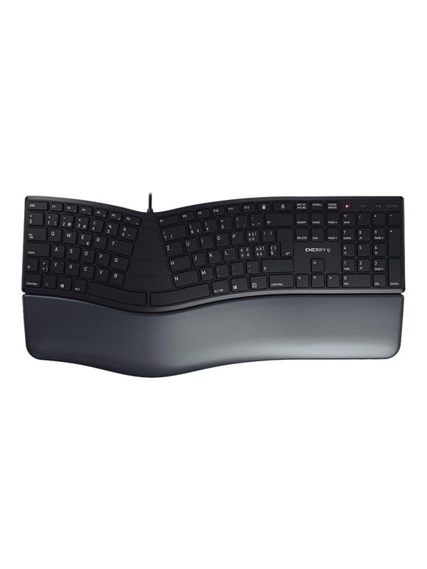 Cherry KC 4500 ERGO - Tastatur - Schweiz - Schwarz