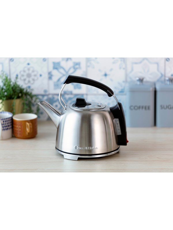 Russell Hobbs Wasserkocher K65 Anniversary 25860-70 - Gebürstetes Rostfreies Stahl - 2400 W