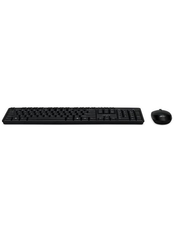 Acer AAK940 - keyboard and mouse set - German - black - Tastatur  Maus Set - Deutsch - Schwarz