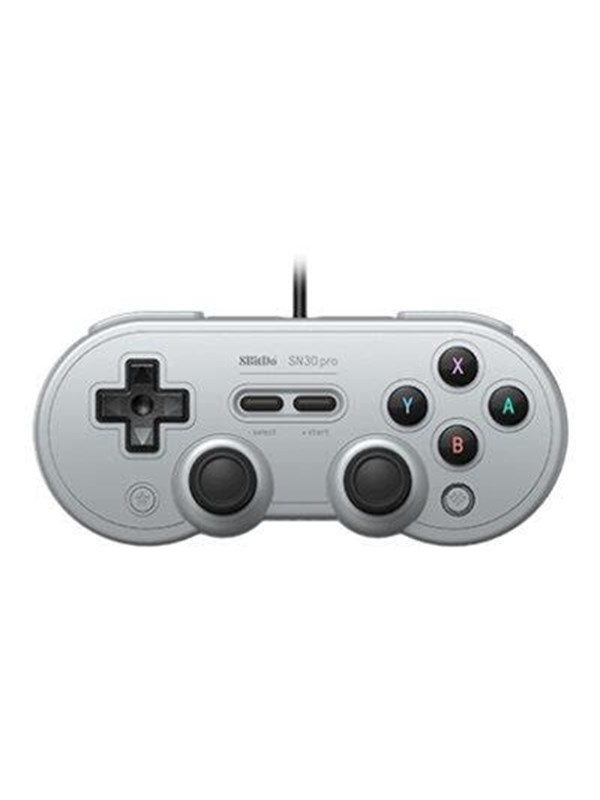 8BitDo SN30 Pro USB Gamepad Gray Edition - Wired Controller - Nintendo Switch