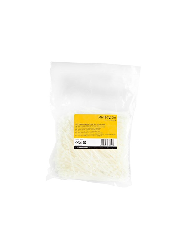StarTech.com Cable Ties 2mm 1000 pcs.