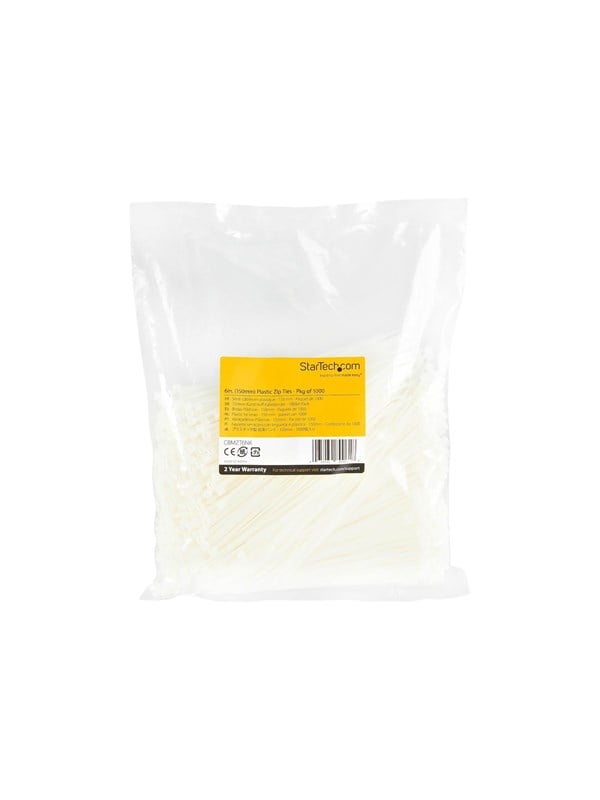 StarTechcom Cable Ties 3mm 1000 pcs