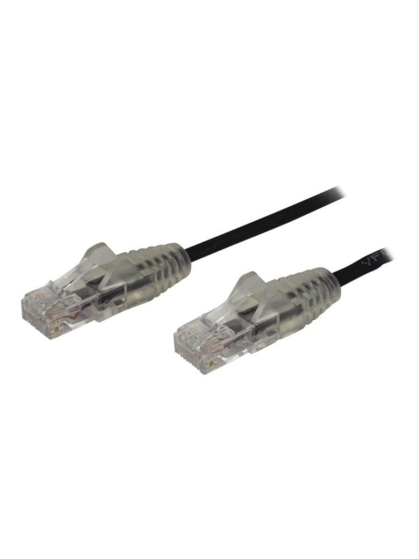 StarTech.com 1.5m Slim LSZH CAT6 Ethernet Cable. - Schwarz - 1m