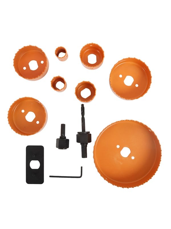 Boxer Hole saw set Carpenter 19-111 mm.